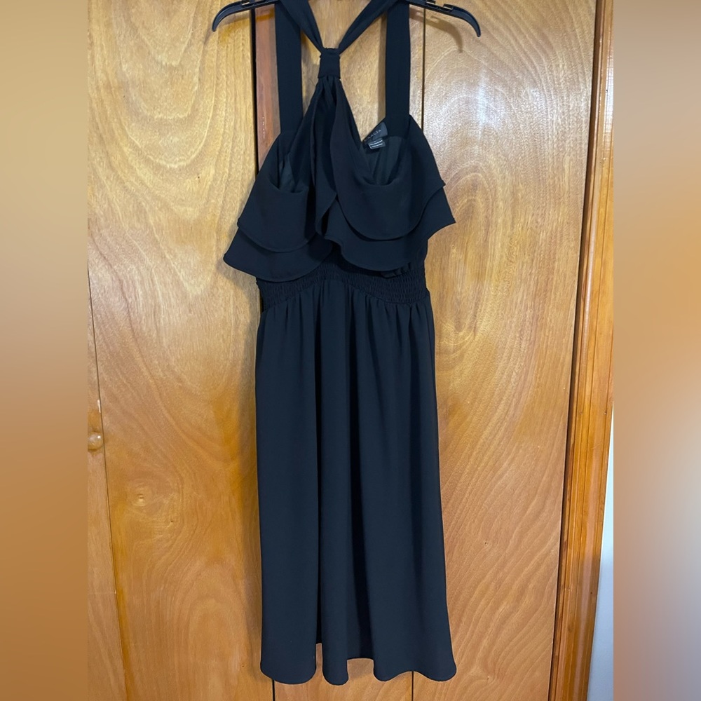 Black Knot Midi Dress- worn only once!